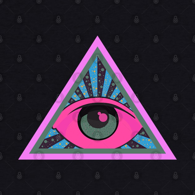 Big brother is watching you! Trippy Style. by Boogosh